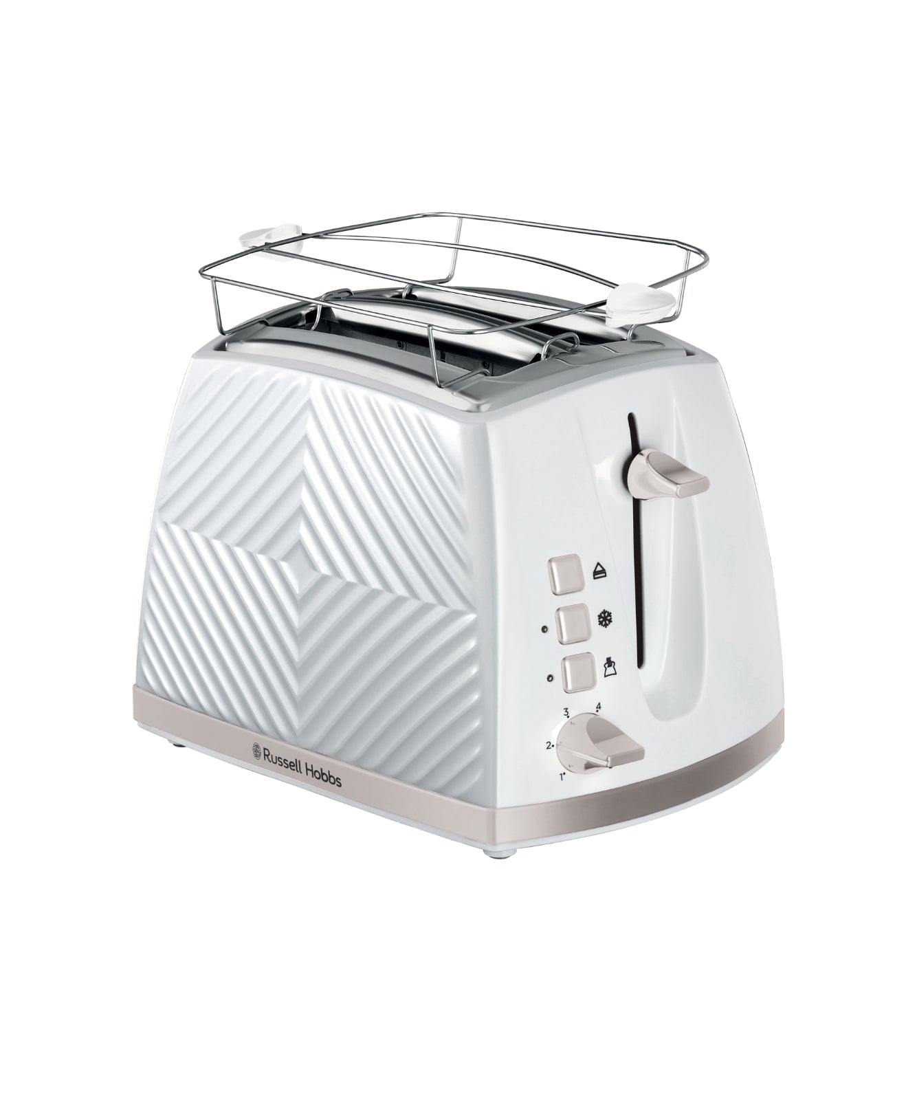Groove 2S toaster - hvid